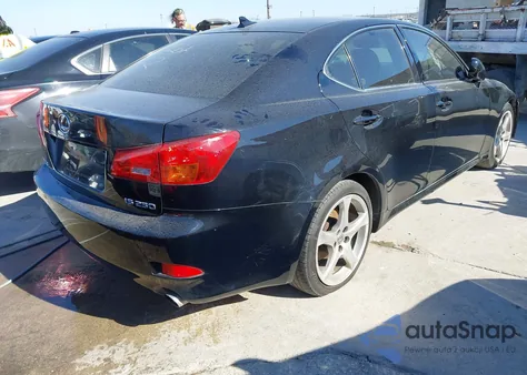 2008 Lexus Is 250 from USA, damaged, VIN JTHBK262182073285